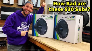 How Bad are the $30 eBay subs? | AutoTek ATK12D Review!