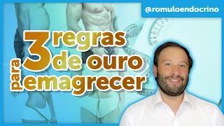 Por que é tão difícil EMAGRECER? Saiba as 3 REGRAS DE OURO para perda de peso!