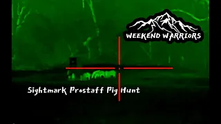 Thermal Pig Hunting  | Sightmark Wraith 4k mini Thermal VS Sightmark Wraith 4k Mini IR