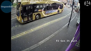 Was it an accident? Man from Reading Got Hit By Bus.