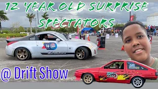 12 Year Old Surprise Spectators @ Drift Show