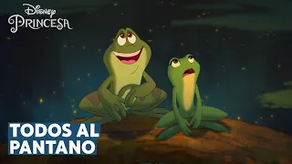 Todos Al Pantano | con letra | La Princesa y el Sapo