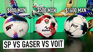 SP VS GASER VS VOIT | ¿MEJOR BALÓN DE FÚTBOL TERMOSELLADO?