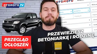 Wielkie i pojemne - Pickupy do 65k zł | Przegląd Ogłoszeń OTOMOTO TV