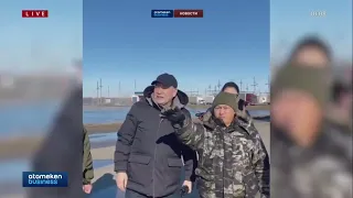 Паводки наносят большой ущерб западу Казахстана