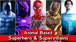 Animal based Superheroes and Supervillains Explained in Hindi (SUPERBATTLE)