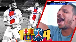 HINCHA del MADRID REACCIONA al BARÇA 1-4 PSG | HUMILLACIÓN OTRA VEZ 😂