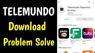 How to fix not install Telemundo Deportes app download problem solve in google play store & ios