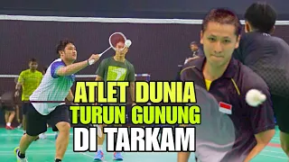 Mantan Peringkat 1 Dunia Alvent Yulianto Turun ke Tarung Bebas Badminton Tarkam !