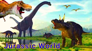 New Action Movie Dinosaur | Jurassic World Attack Of Dinosaur #dinosaur #dinosaur #viral #trex