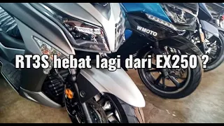 PERBANDINGAN MODENAS ELEGAN EX250 & WMOTO RT3S TERNYATA RT3 ADA KELEBIHAN LAGI.