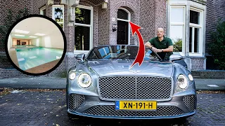 GRAND TOUR DOOR MOOISTE VILLA (€ 6.9 MILJOEN) VAN AMSTERDAM OUD-ZUID MET DE BENTLEY CONTINENTAL GT