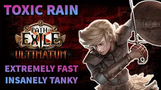GO FAST and Farm MULTIPLE EXALTS an Hour! - Toxic Rain Raider Build Guide - Path of Exile 3.14