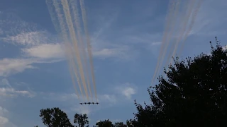 July 4, 2020 Blue Angels and Thunderbirds flyover