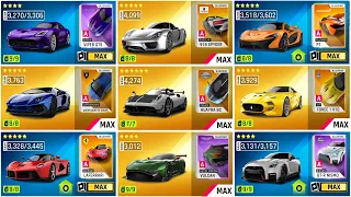 ALL ORIGINAL CLASS A CARS! [Asphalt 9 Legends]