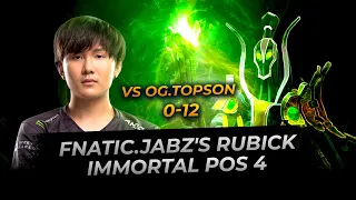 Immortal Rubick by Fnatic.jabz - Dota 2 Replay Full Gameplay