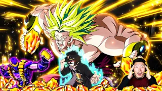 TRIPLE BROLY SUMMONED?! Tiger & Masked Ningen Join For More Summons| Dragon Ball Z Dokkan Battle