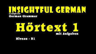 Learn German| Hörtext 1 | Zeitverschwendungen | Hörverstehen| Niveau B1|