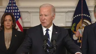 Biden confirms Americans among hostages captured in Israel, condemns ‘sheer evil’ of Hamas militants