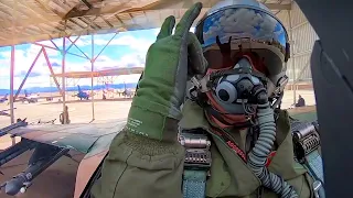 F-16 Aggressor • Enemy Fighter Pilot Cockpit View • Air Combat Training • Nellis AFB