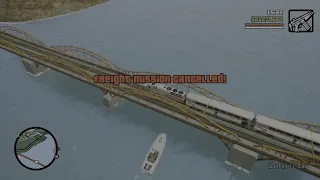 GTA SA Driving Train in Third Person Glitch