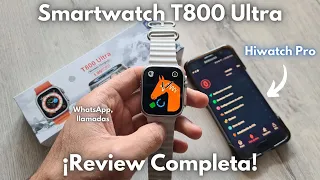 💥 Smartwatch T800 Ultra | Características y Configuración COMPLETA | Hiwatch Pro