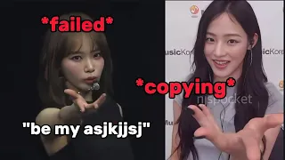 NewJeans Minji imitating Chaewon's cute mistake during their concert (ft. members reactions)