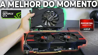 QUAL A PLACA DE VÍDEO DO MOMENTO PRA JOGOS? GTX 1650 SUPER VS. RX 580