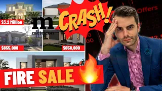 Metricon Homes CRISIS! HUGE $65m Display Homes FIRE 🔥 SALE  Amid Collapse! [Building Crash Incoming]