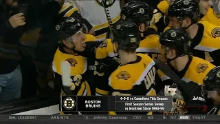 Brad Marchand beats the Habs in OT 3/3/18