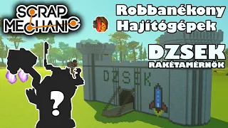 Scrap Mechanic - Kihívások - 3. Rész - Robbanékony Hajítógépek