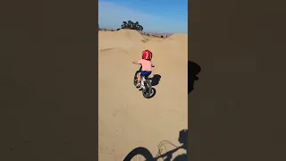 4 year-old on Commencal Ramones