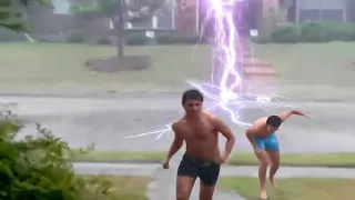 Scary Lightning Strikes Caught on Camera