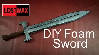 How to Make Foam Swords. Cosplay Prop Ideas With Templates! -Not Intended for LARP or Combat.