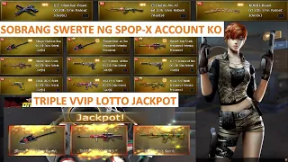 SOBRANG SWERTE SA VVIP LUCKY LOTTO ANG SPOP-X ACCOUNT KO