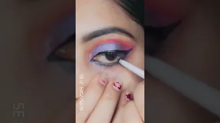 Party🎉 Eye makeup look🫶 || Eyeshadow Look || Eyemakeup tutorial😍 || Engagement Eyeshadow Look || Pk.