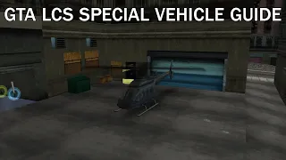 GTA LCS Special Vehicle Guide: Unique/FP Maverick (PSP Only) (Part 2)