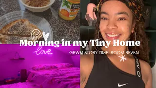 Morning Routine in Tiny Home PLUS Room Reveal #tinyhouse