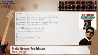 🎻 Pretty Woman - Roy Orbison Bass Backing Track with chords and lyrics