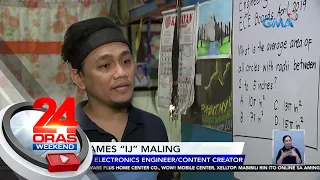 Engineer na content creator, nagtuturo ng math sa social media | 24 Oras Weekend
