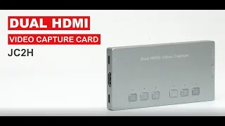 NEW LAUNCH---Joyusing Dual HDMI Video Capture Card