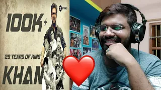 29 YEARS OF SHAH RUKH KHAN Reaction | 7DSTORIES | SRK MASHUP