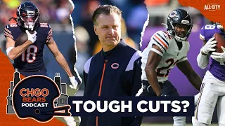 What tough cuts will Matt Eberflus have to make to the Chicago Bears’ 53-man roster? | CHGO Bears