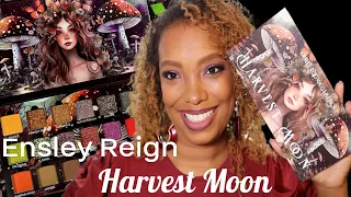 Trying Ensley Reign Cosmetics | Harvest Moon Palette