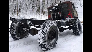 Газ 66 с двигателем КАМАЗ. Полный обзор шишиги V8 10.8l