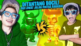 DITANTANG BY ONE STUMBLE GUYS LAGI SAMA BOCIL 8 TAHUN! GA NYANGKA DIA LATIHAN 1 BULAN AUTO MENANG!!!