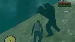 GTA San Andreas Bigfoot + UFO