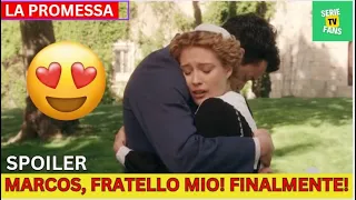 LA PROMESSA Anticipazioni: Jana e Curro finalmente uniti come fratelli!