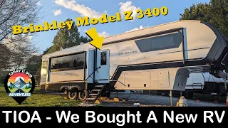 New RV Brinkley Model Z 3400 Full Tour #z3400 #rvlife #vlog #brinkley