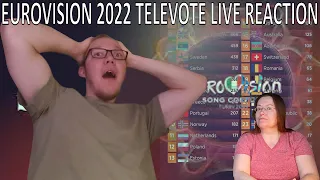 LIVE REACTION: Eurovision 2022 Televote Results Announcement